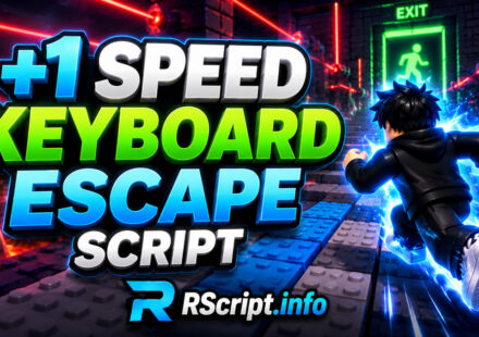 Top +1 Speed Keyboard Escape Script 2026 with Auto Farm