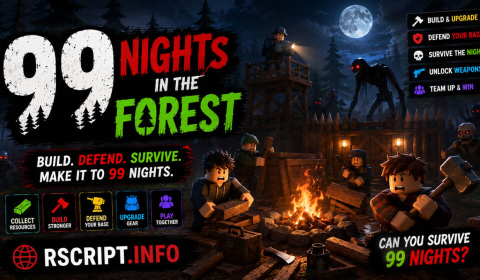 99 Nights in the Forest Script 2026 Keyless Auto Farm Kill Aura