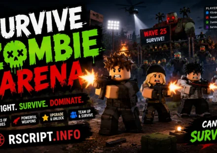 Survive Zombie Arena Script with Auto Farm Void Shards 2026