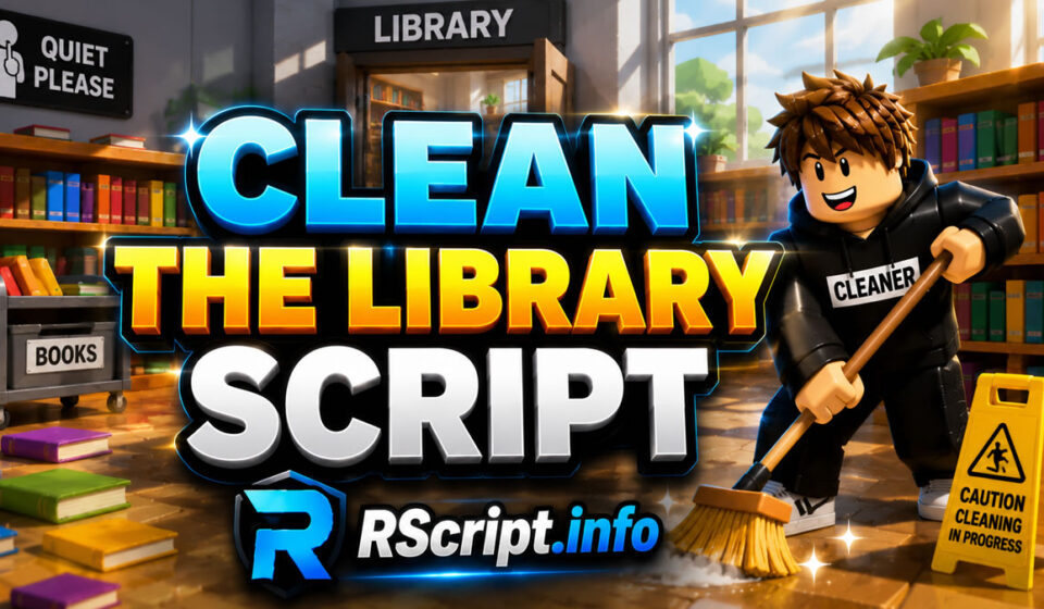 Top Clean The Library Script 2026 with Auto Sort and ESP