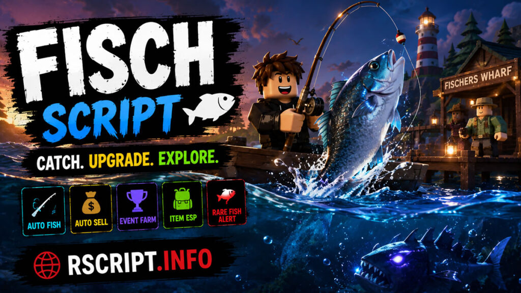 Fisch Script 2026 Auto Fish Auto Reel Auto Sell Hub & ESP