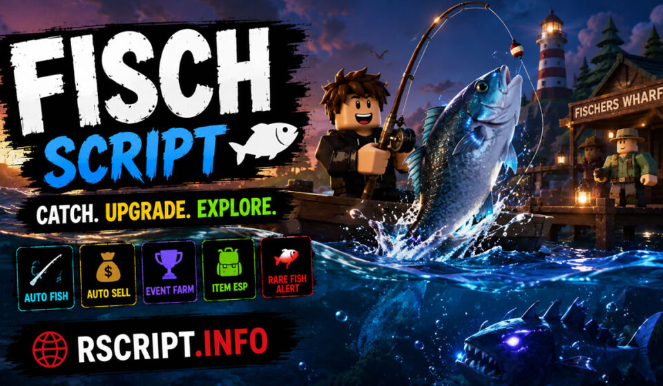 Fisch Script 2026 Auto Fish Auto Reel Auto Sell Hub & ESP