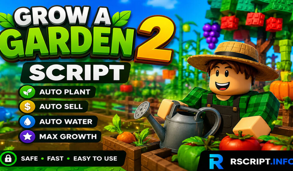Grow a Garden 2 Script 2026 Auto Farm Auto Sell Auto Steal