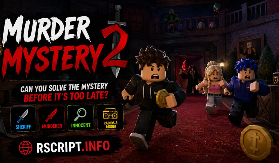 Murder Mystery 2 Script 2026 Auto Farm, ESP, Kill All, Dupe Tools