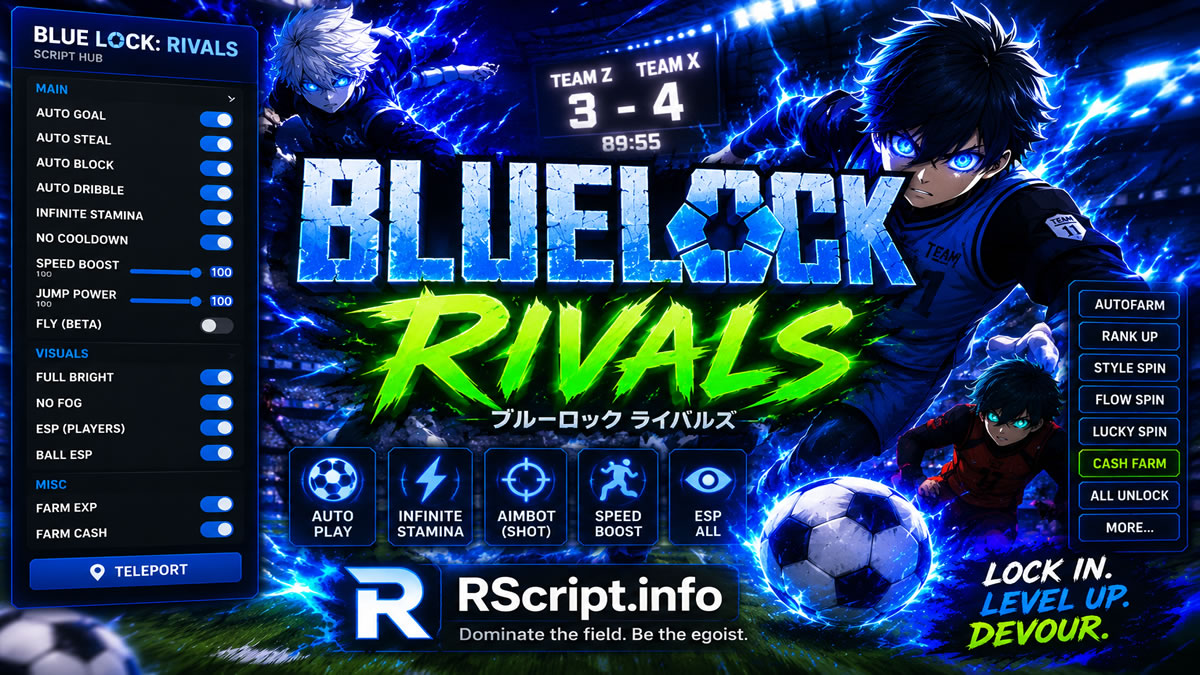 Top Blue Lock: Rivals Script 2026 with Auto Farm 24 Top Blue Lock: Rivals Script 2026 with Auto Farm