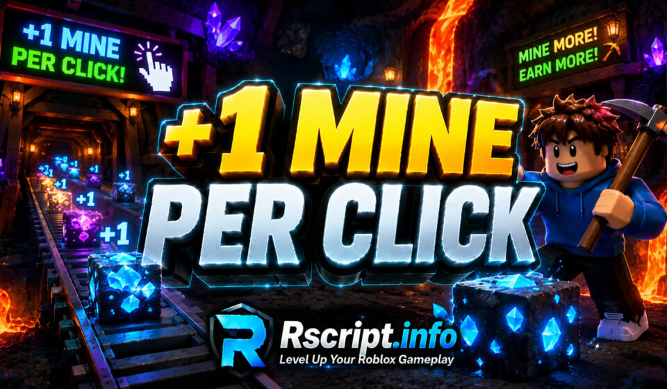 Top Mine Per Click Script 2026, Auto Mine, Keyless Rebirth Hub