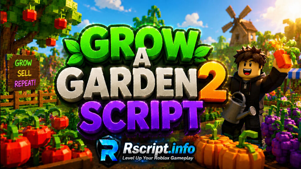 Best Grow a Garden 2 Script: Auto Farm, Pet Spawner & Gear Giver