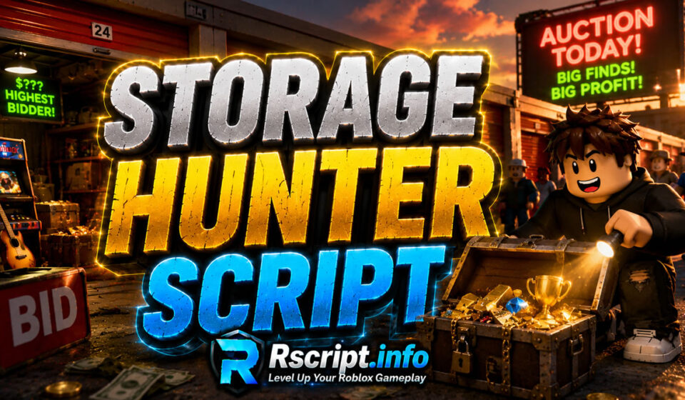 Top Storage Hunters Script 2026, Auto Farm, Keyless