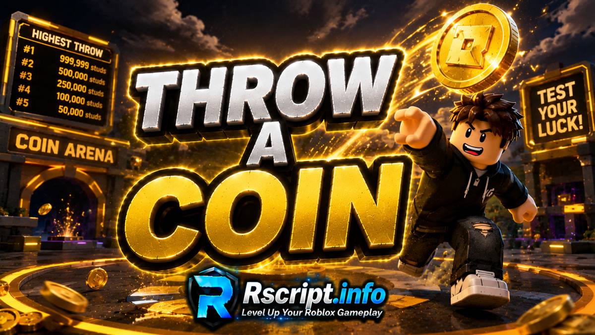 Top Throw a Coin Script 2026, Fast Throw, Keyless, Auto Sell