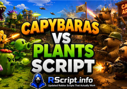 Working Capybaras VS Plants Script to Dominate Fast, Auto Hatch Eggs