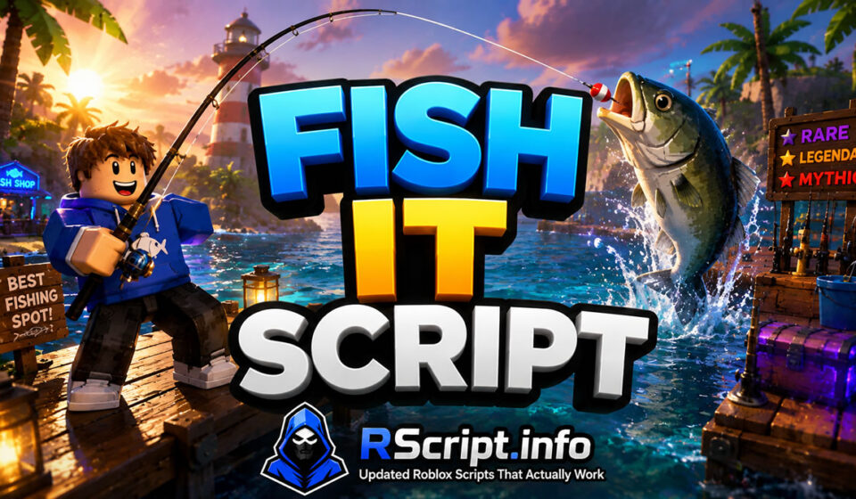 Top Fish It Script 2026 to Dominate Fast, Instant Catch, God Mode