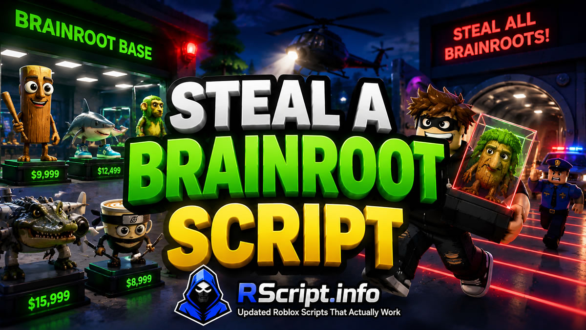 Best Steal a Brainrot Script 2026 Dominate Fast, Auto Farm