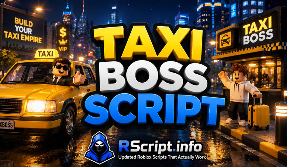 Top 3 Taxi Boss Script 2026 Dominate Fast, Instant Perks & ESP
